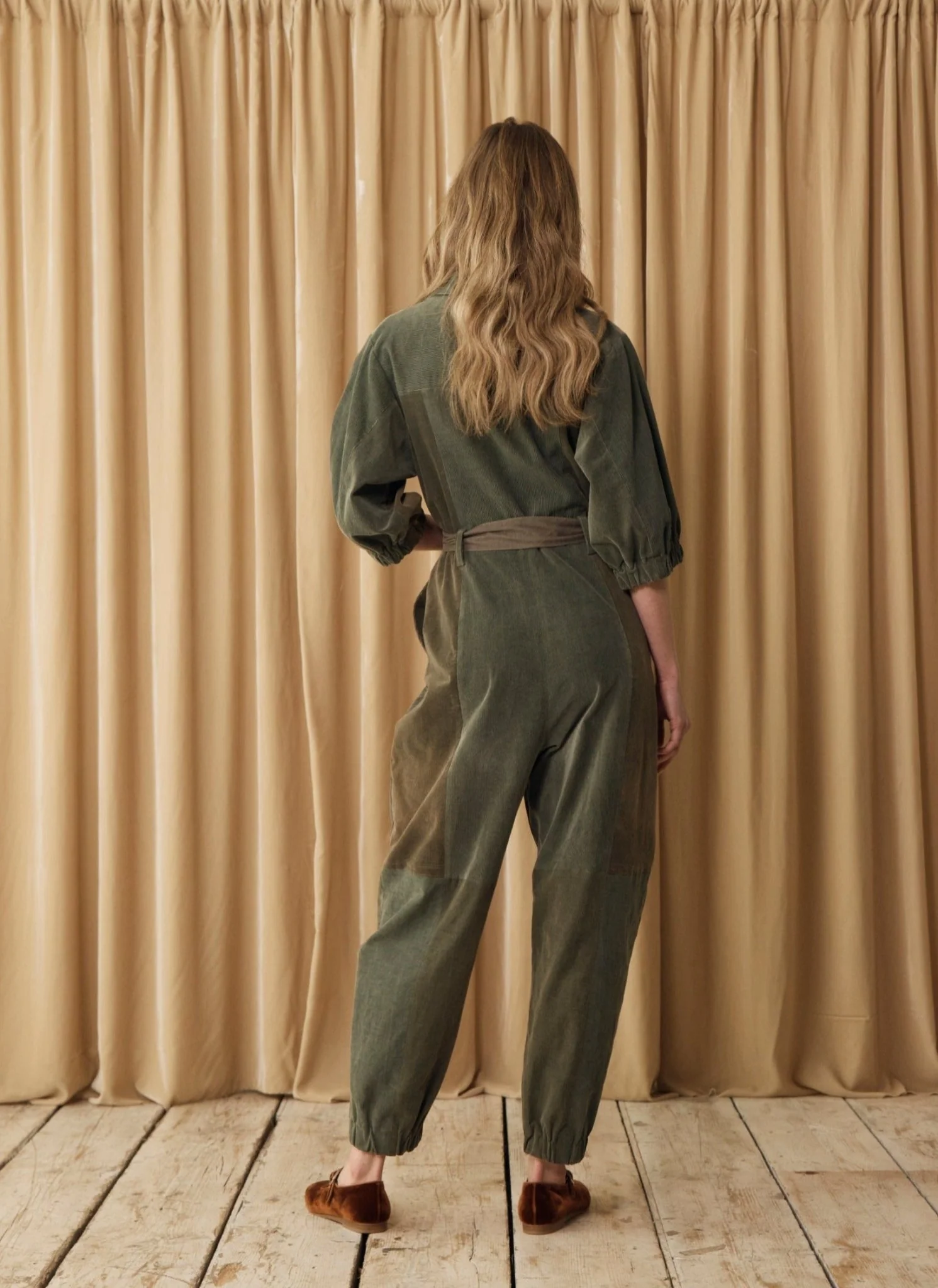 Bespoke Corduroy Jumpsuit - Image 4