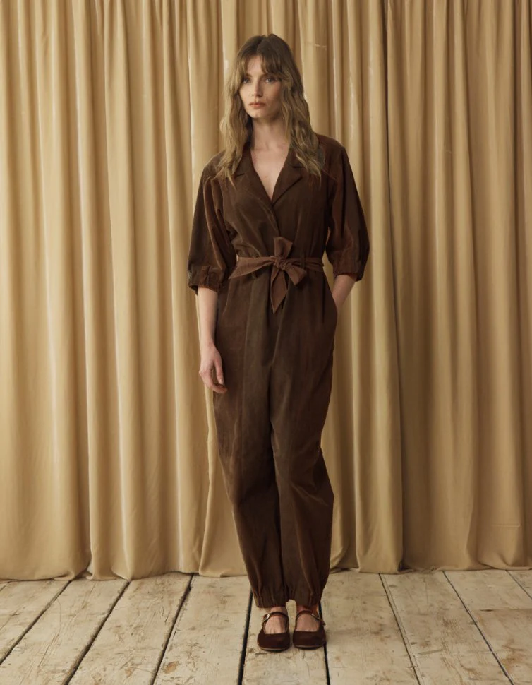Bespoke Corduroy Jumpsuit - Image 5