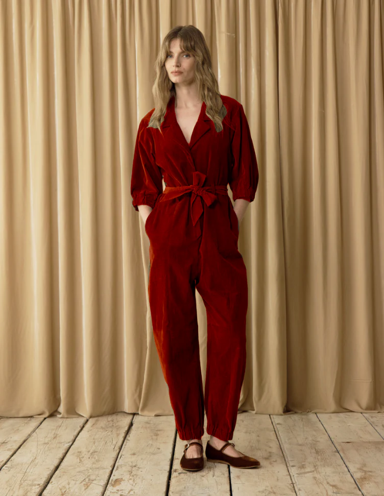 Bespoke Corduroy Jumpsuit - Image 7
