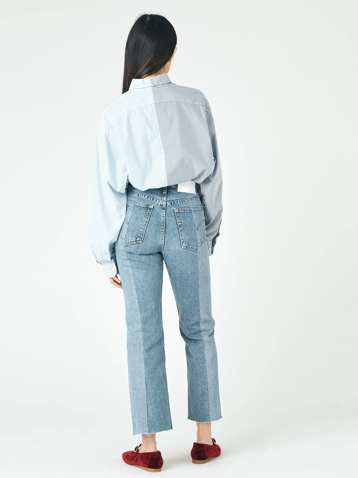 Flare Jean Light/Mid Blue - Image 3