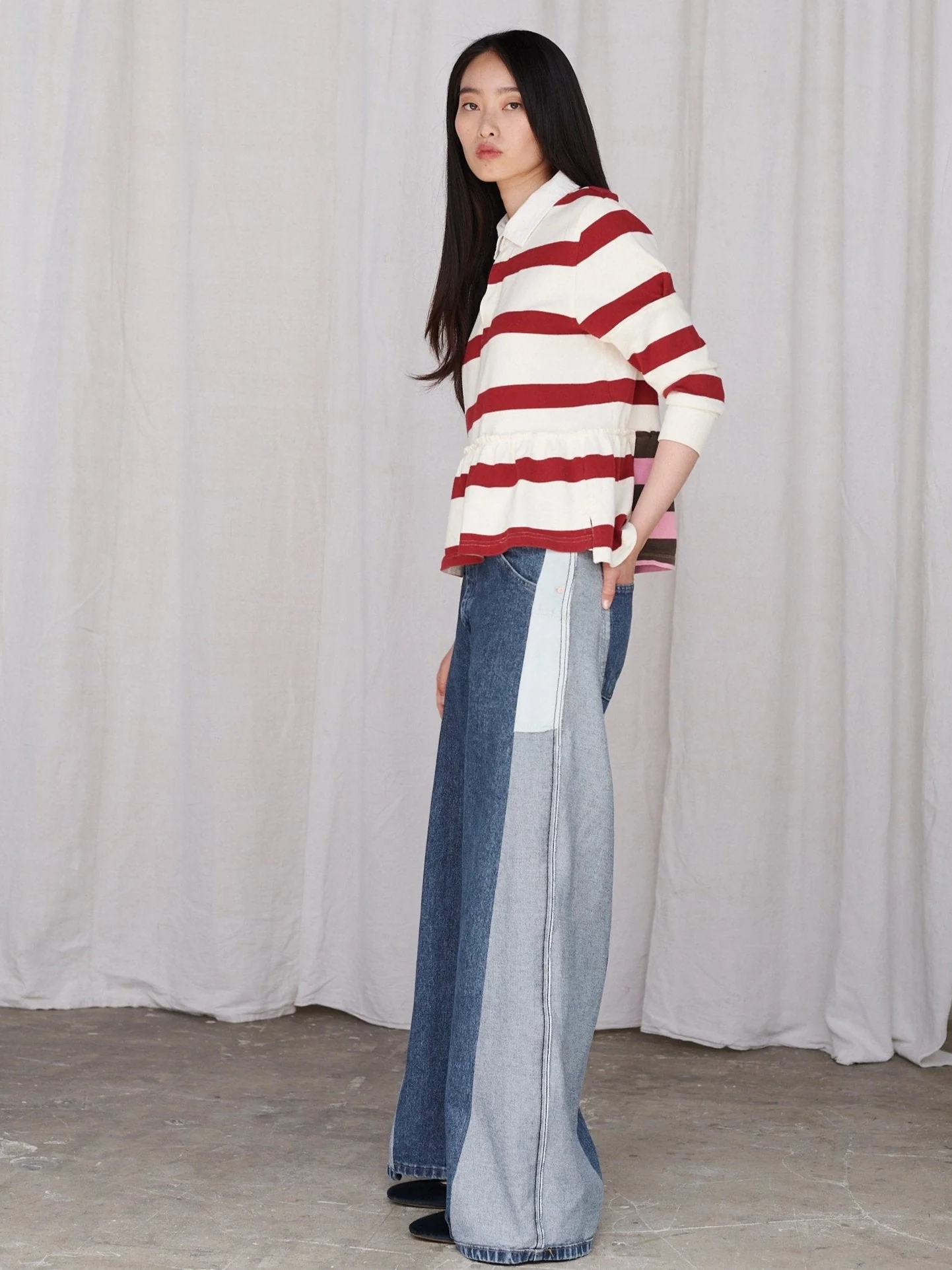 Maya Jeans Mid Blue - Image 4