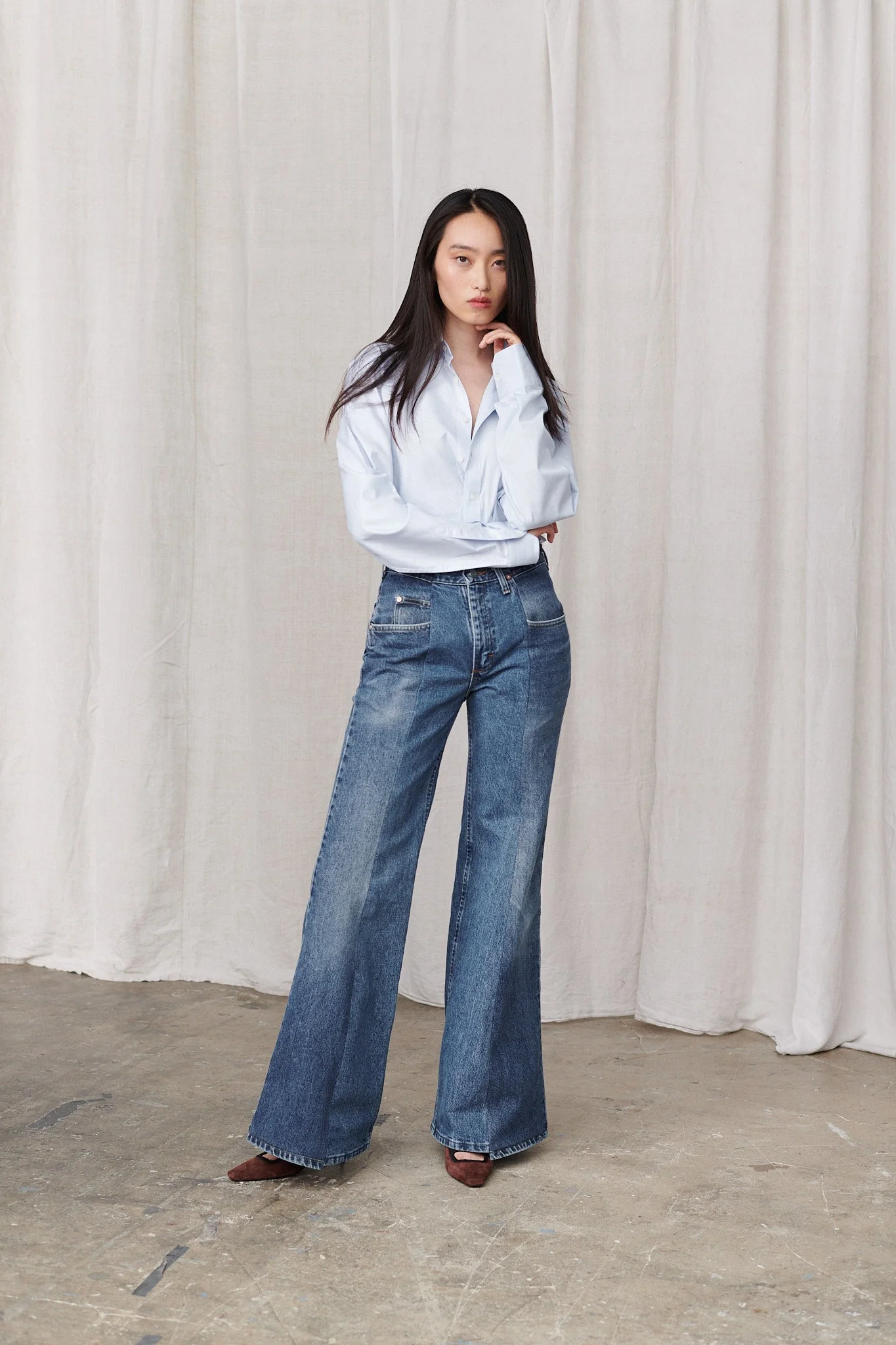 Odette Jeans Mid Blue - Image 4