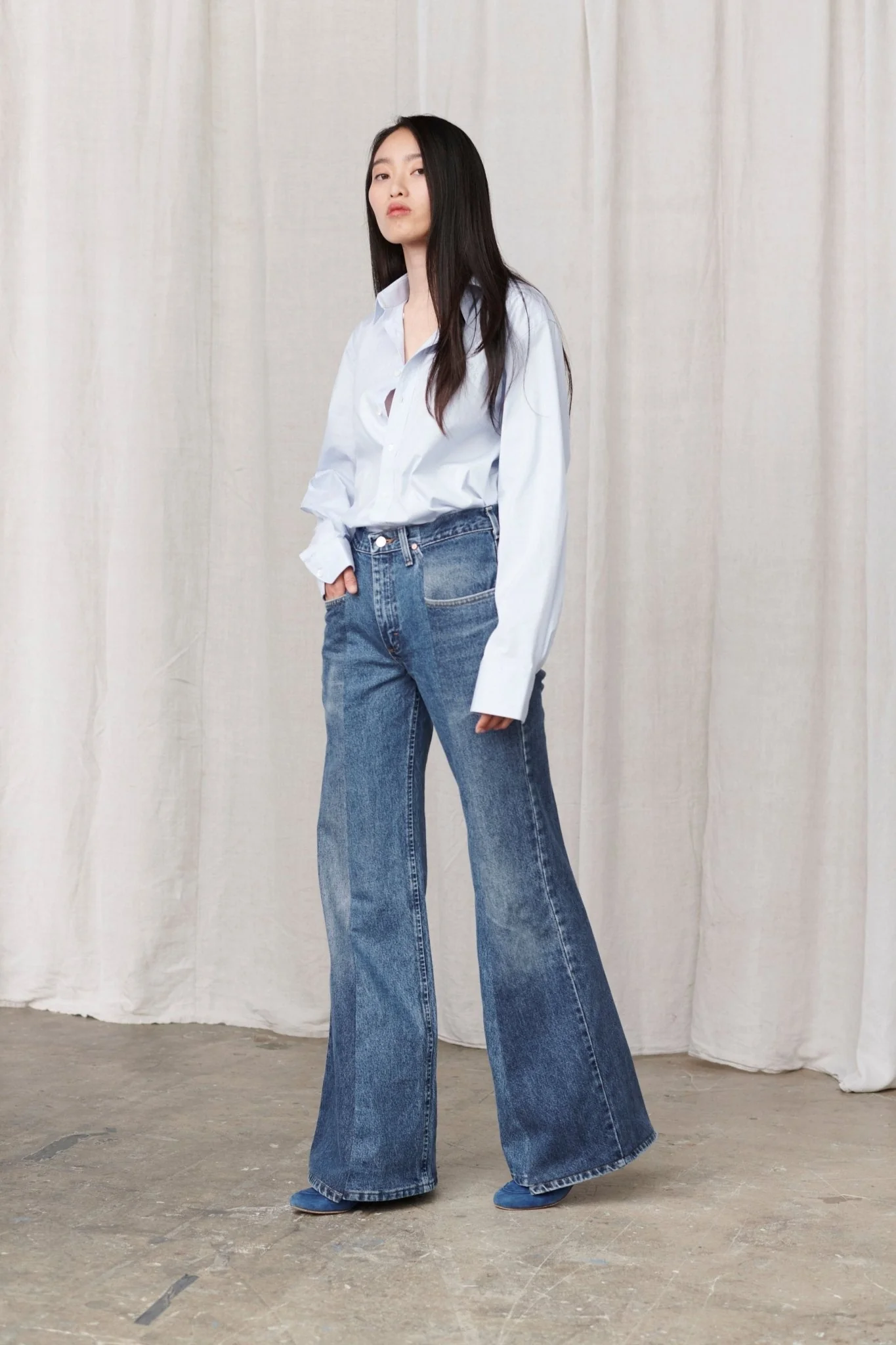 Odette Jeans Mid Blue - Image 6
