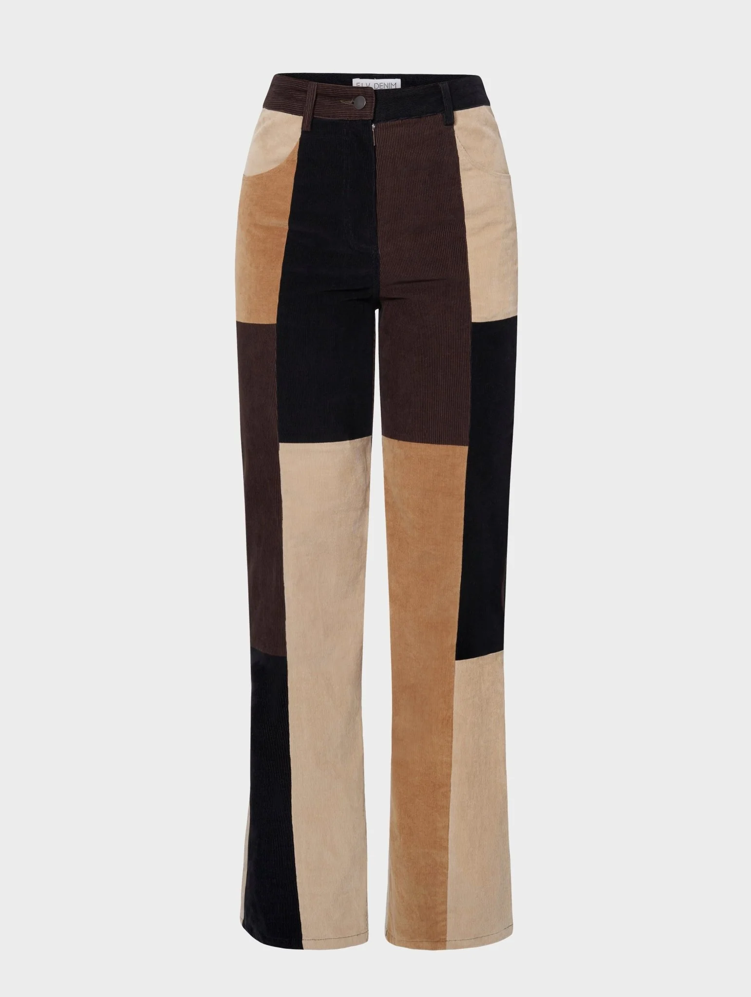 Corduroy Patchwork Flare - Image 2